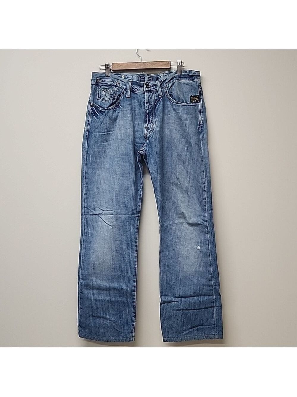 G-Star Raw Originals Coder Pant Jeans, Size 34x34